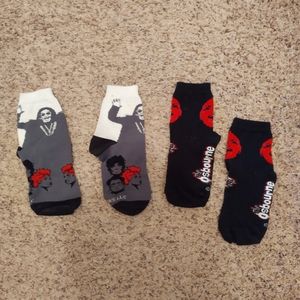 2 PAIRS Vintage Ozzy Osbourne Socks